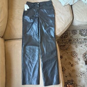 Aritzia Black Straight Leg Jeans